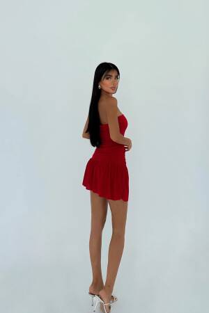 Sexy Glam Strapless Mini Bandeau Dress