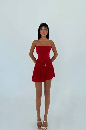 Sexy Glam Strapless Mini Bandeau Dress