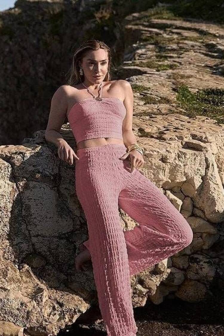 Elegant Boho Palazzo Set