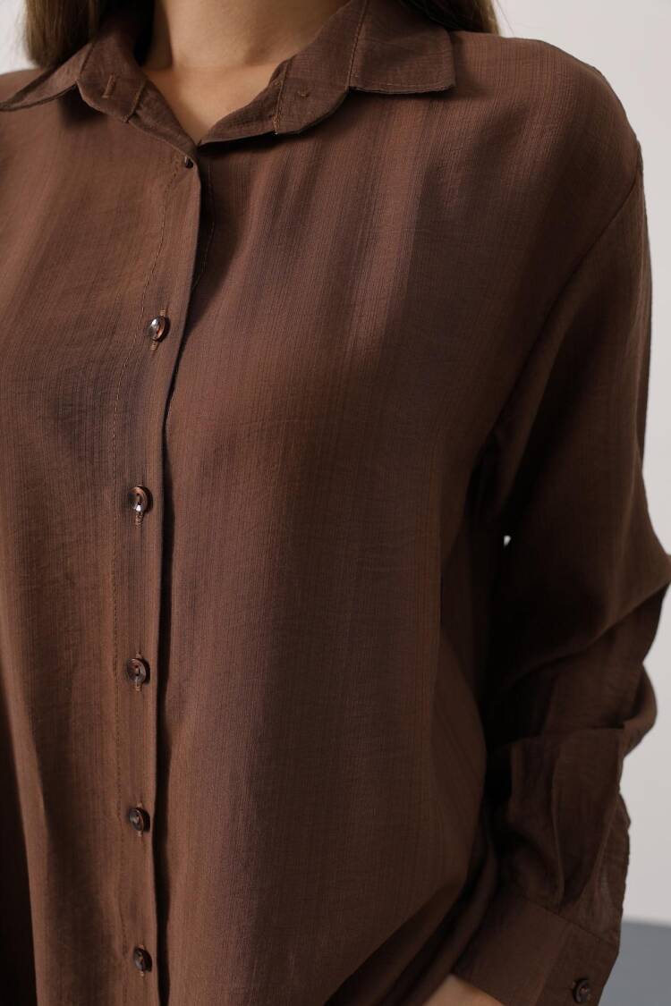 Brown Boho Casual Elegant Set