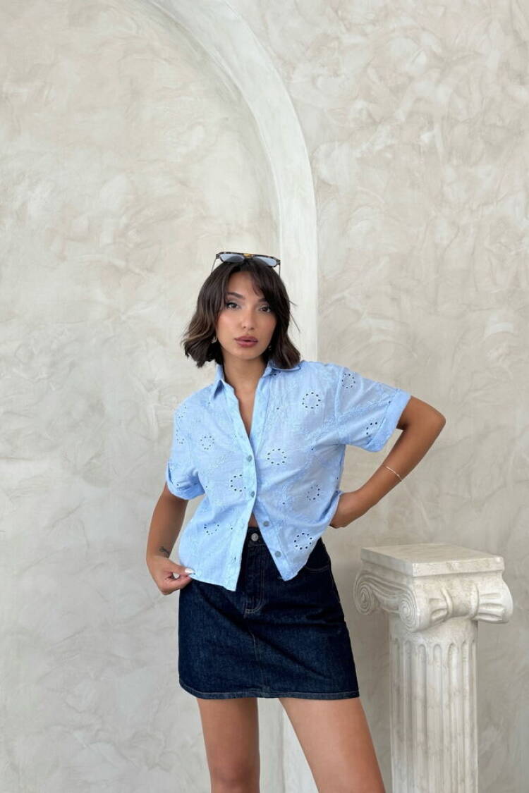 Casual Elegant Buttoned Shirt