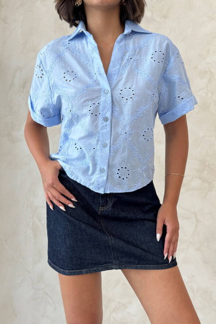 Casual Elegant Buttoned Shirt