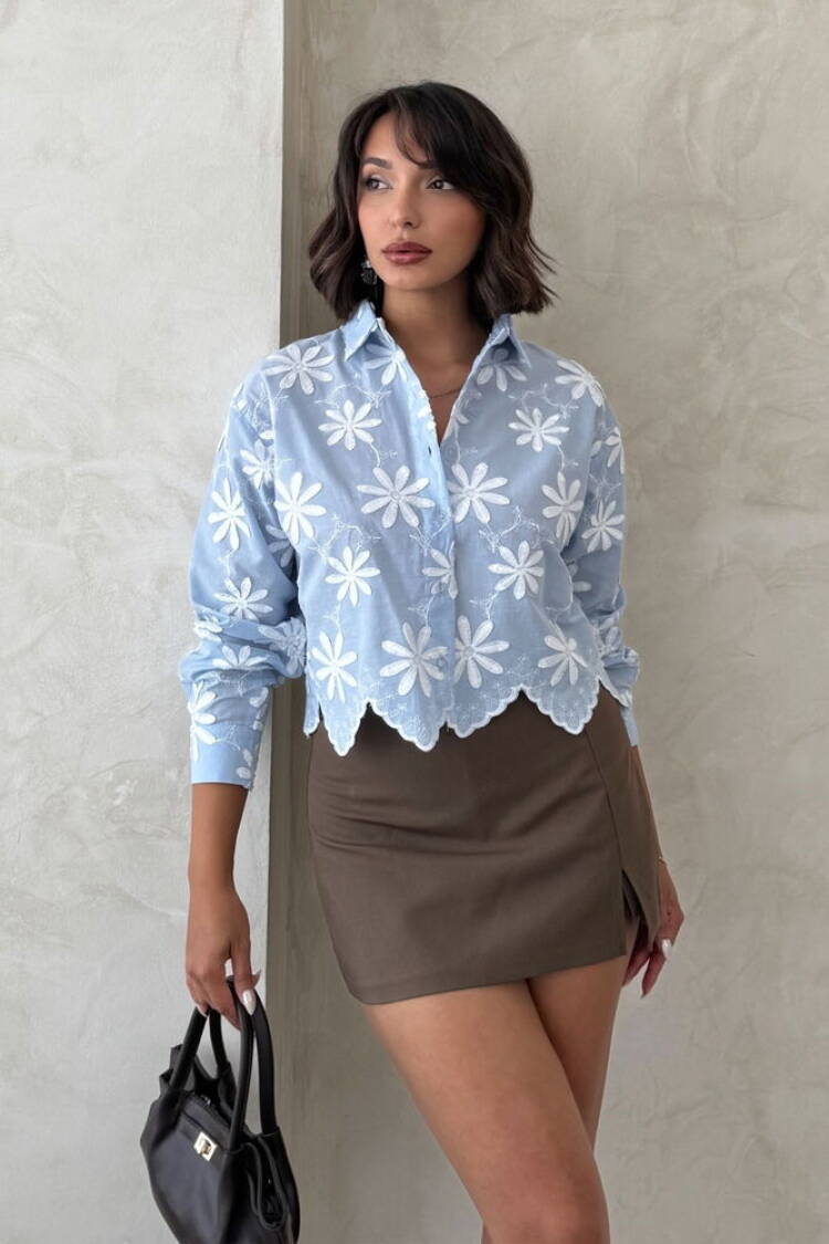 Floral Casual Elegant Shirt