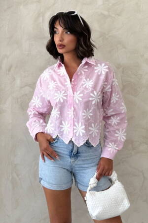Casual Floral Buttoned Shirt