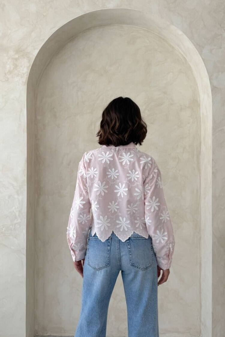 Casual Floral Buttoned Shirt
