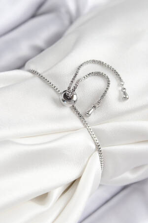 Brass Zircon Stone Cherry Model Silver Color Elevator Women Bracelet - Brand: Ebijuteri - Women & Kids, Baby Clothes Wholesale - Globality Store