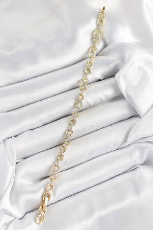Xuping Brass Infinity Pattern Gold Color Women's Bracelet - Brand: Ebijuteri - Women & Kids, Baby Clothes Wholesale - Globality Store