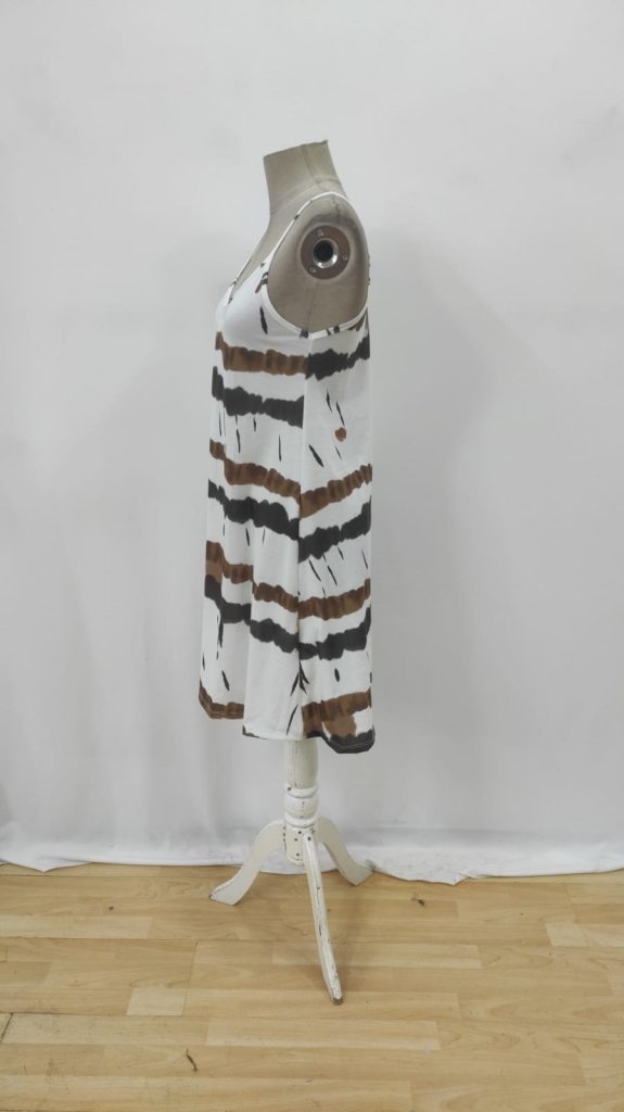 White Casual Boho Sexy Slip Dress