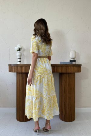 Casual Elegant Midi Shirt Dress - Brand: Elisa - Women & Kids, Baby Clothes Wholesale - Globality Store