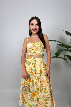 Floral Sleeveless Midi Tank Dress