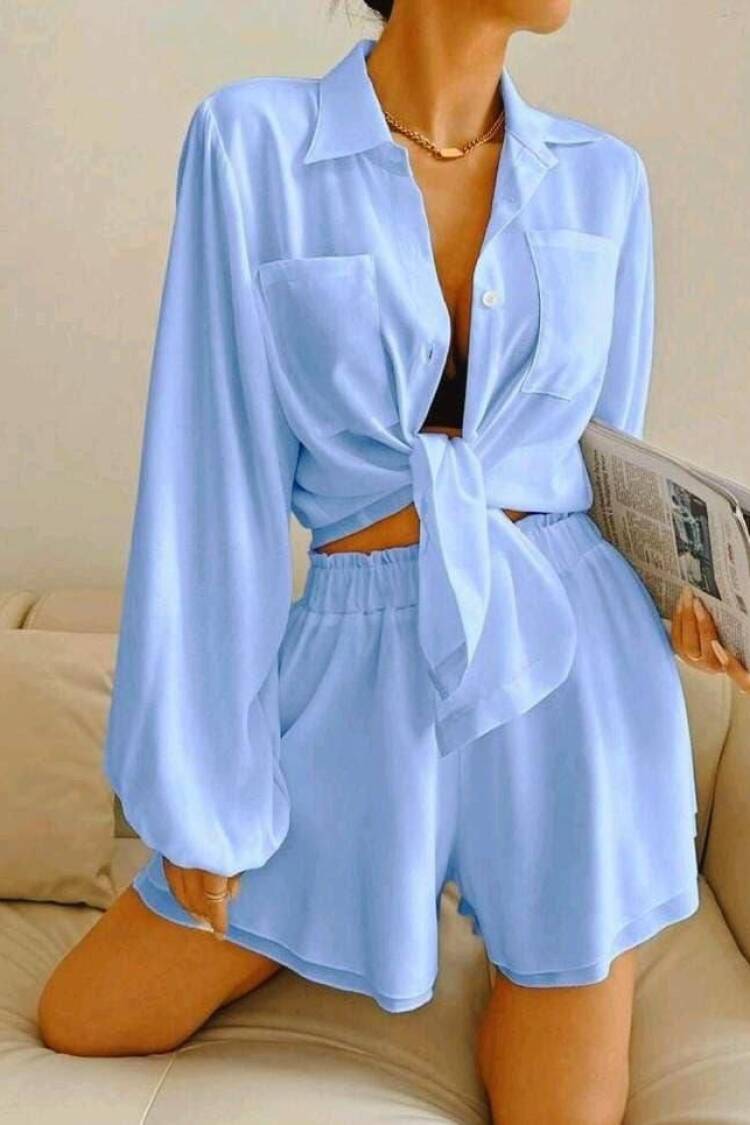Casual Sexy Streetwear Set