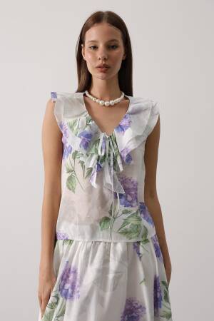 White Elegant Blouse