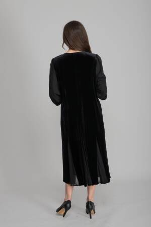 ElegantA-Line Midi Dress With V-Neck