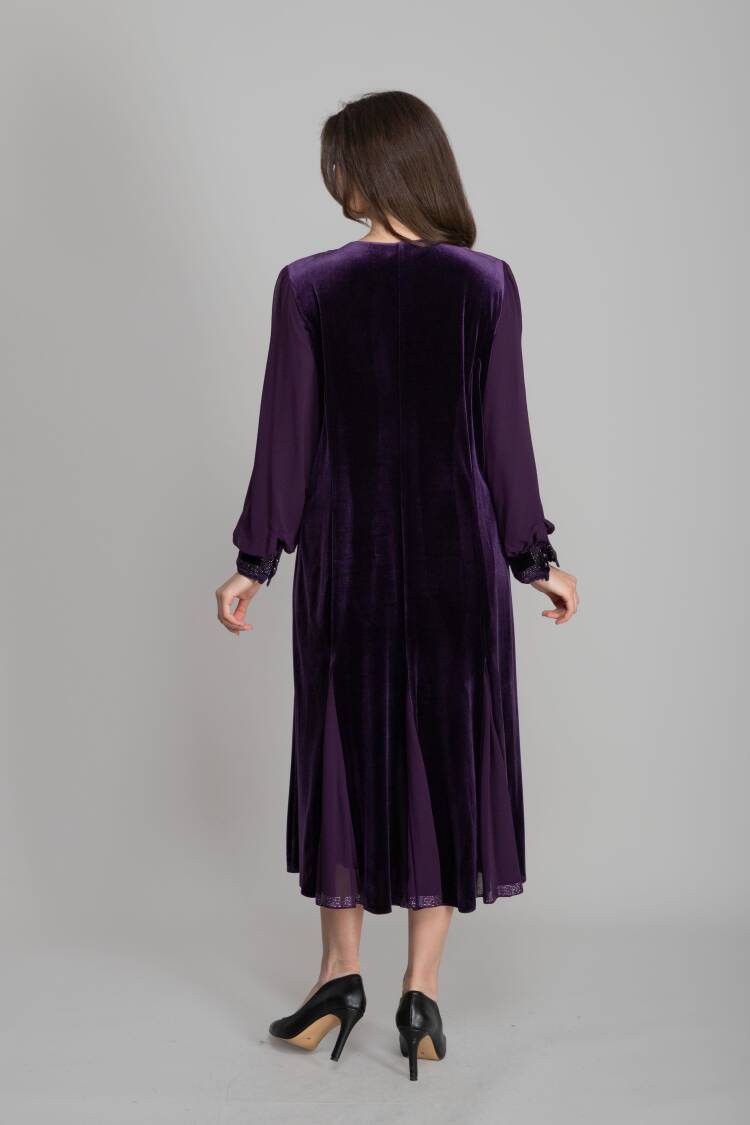 Elegant Modest A-Line Dress