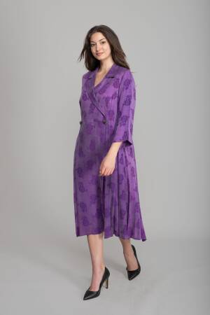 Elegant Formal Vintage Floral Dress