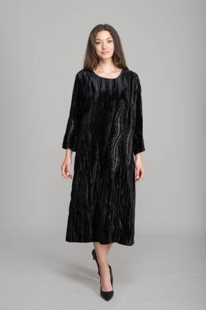 Elegant Ethnic Modest Shift Dress