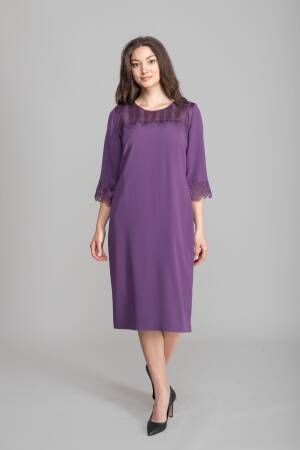 ElegantSheath Dress With 3/4 Sleeves