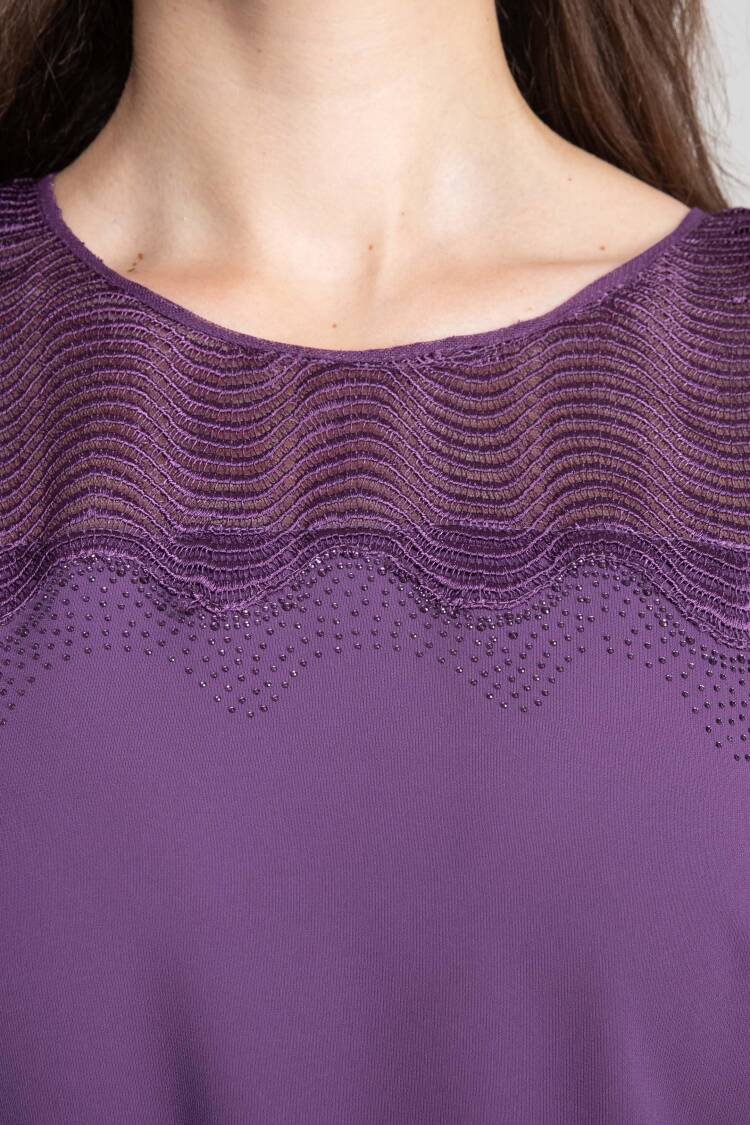 ElegantSheath Dress With 3/4 Sleeves
