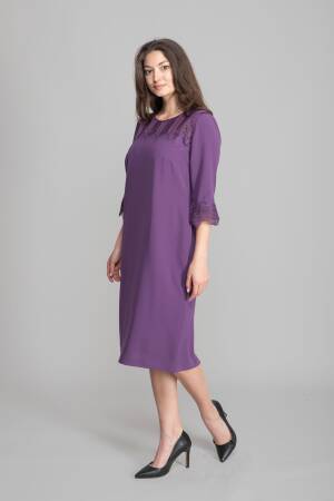 ElegantSheath Dress With 3/4 Sleeves