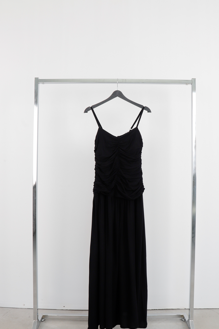 Elegant Maxi Sleeveless V-Neck Cami Dress