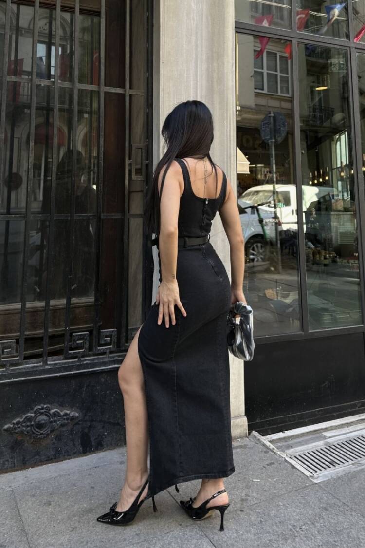 Black Sexy Elegant Sleeveless Bodycon Maxi Dress
