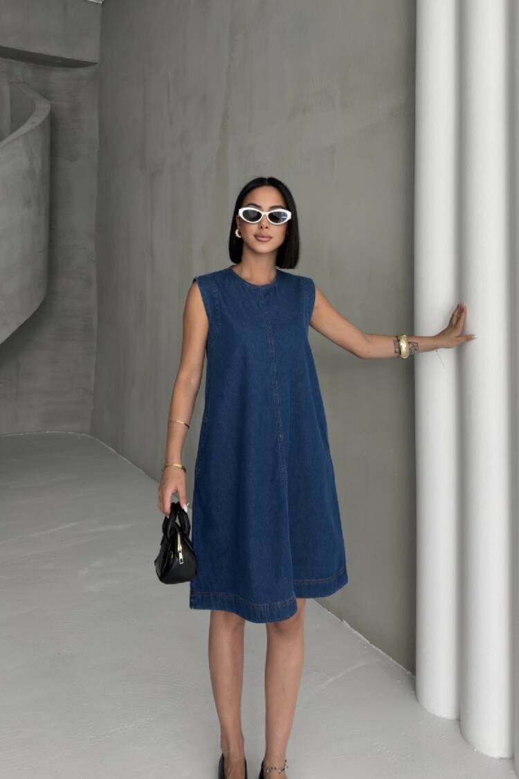 Casual Vintage Shift Dress