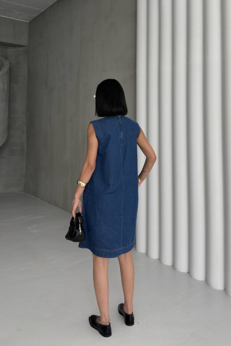 Casual Vintage Shift Dress