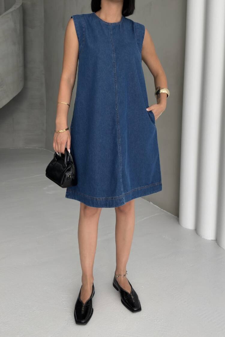 Casual Vintage Shift Dress