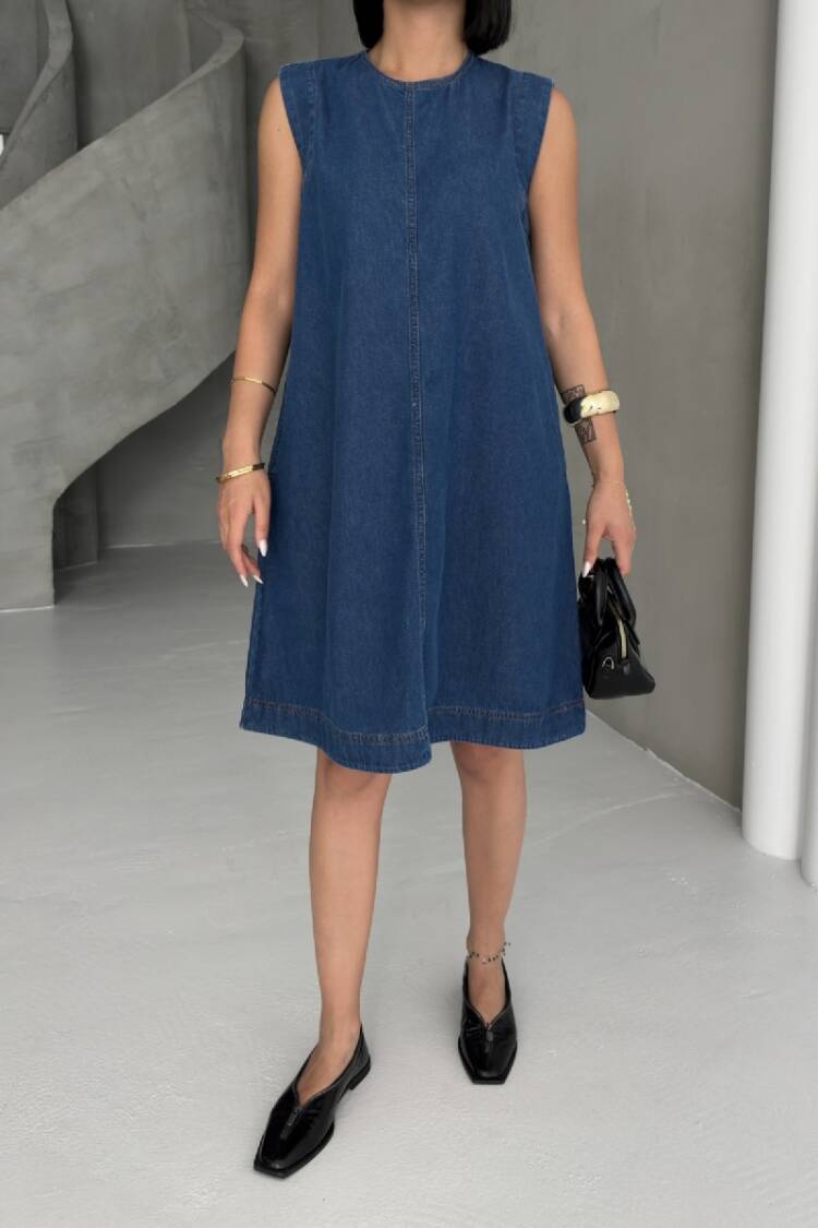 Casual Vintage Shift Dress