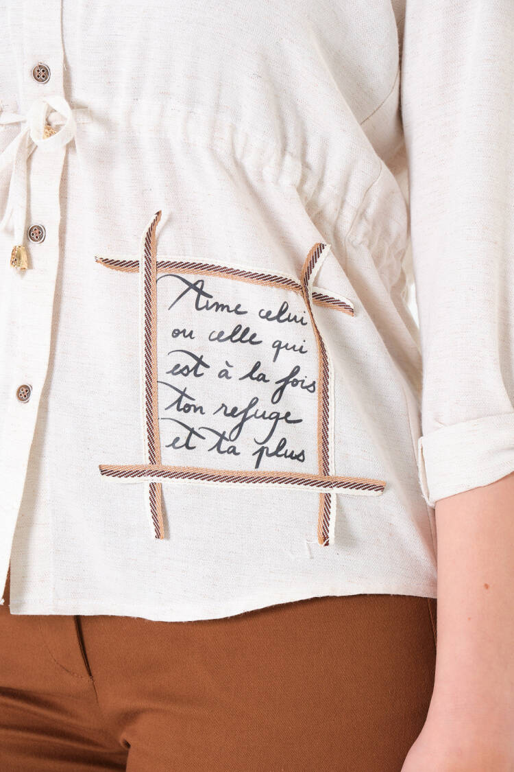 Casual Elegant Modest Shirt