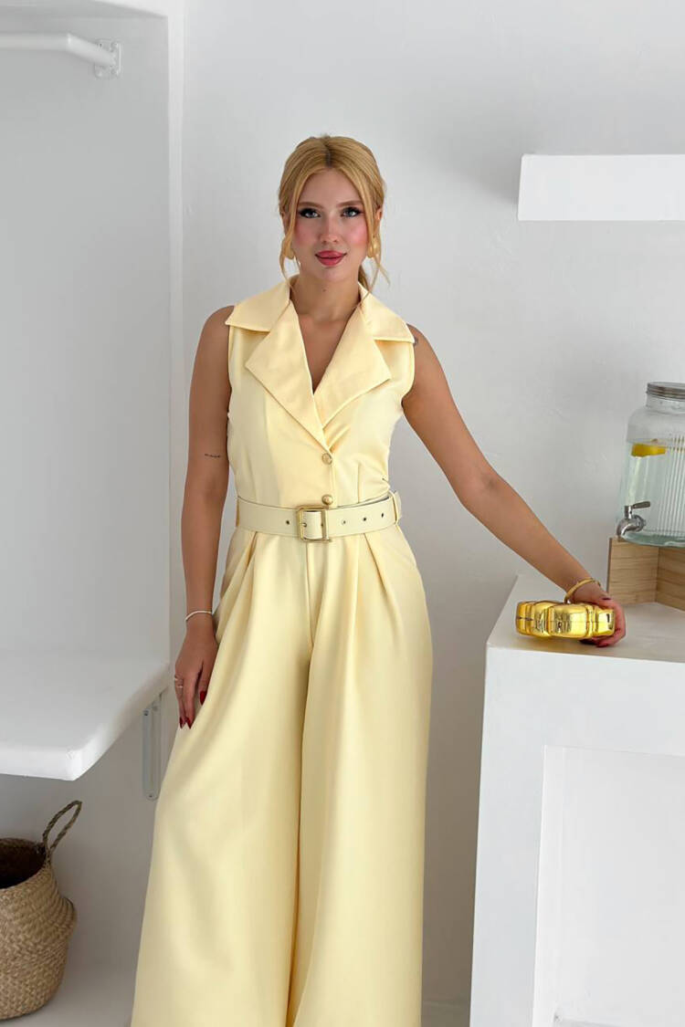 Elegant Tailored Jumpsuit