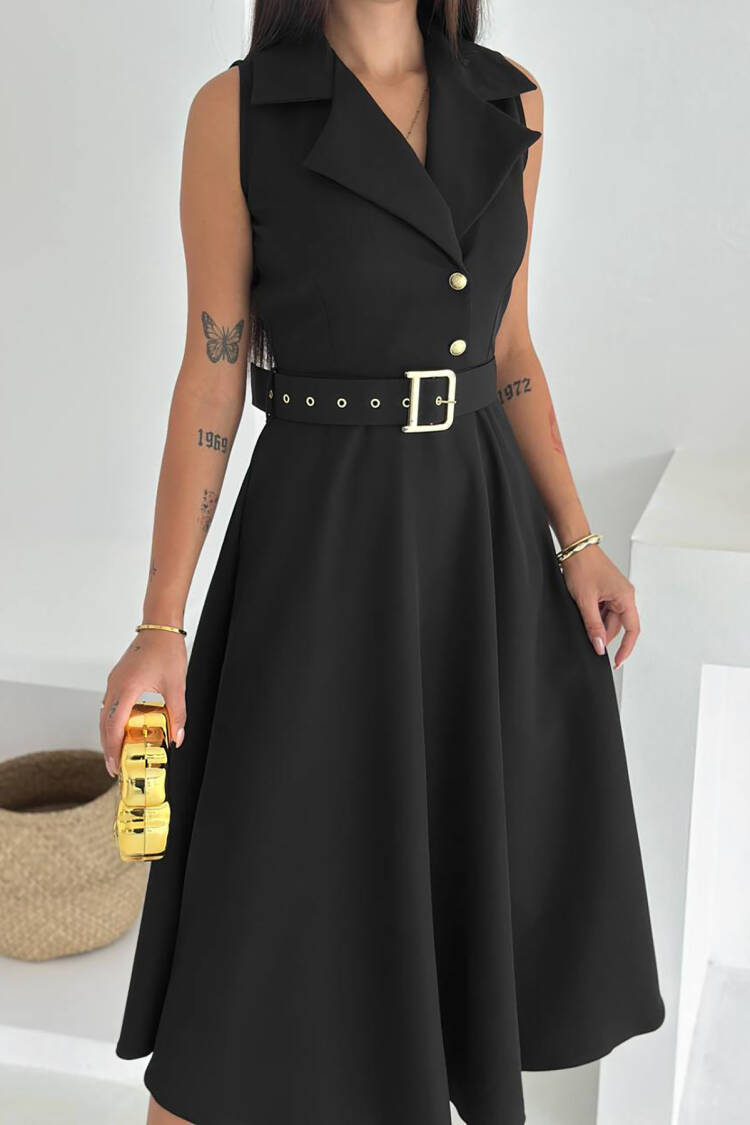 Elegant Fit And Flare Dress
