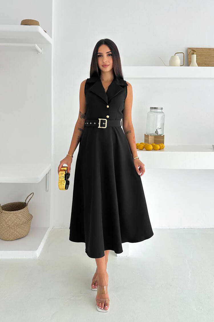 Elegant Fit And Flare Dress