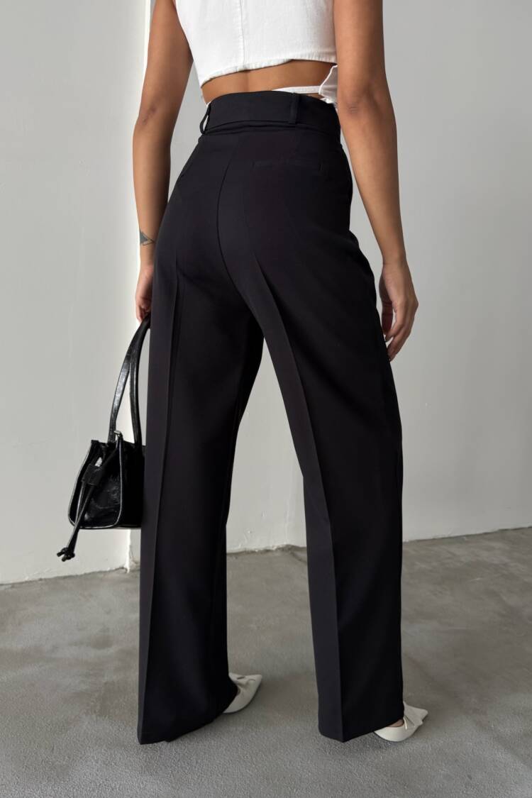 High Waist Tapered Carrot Pants