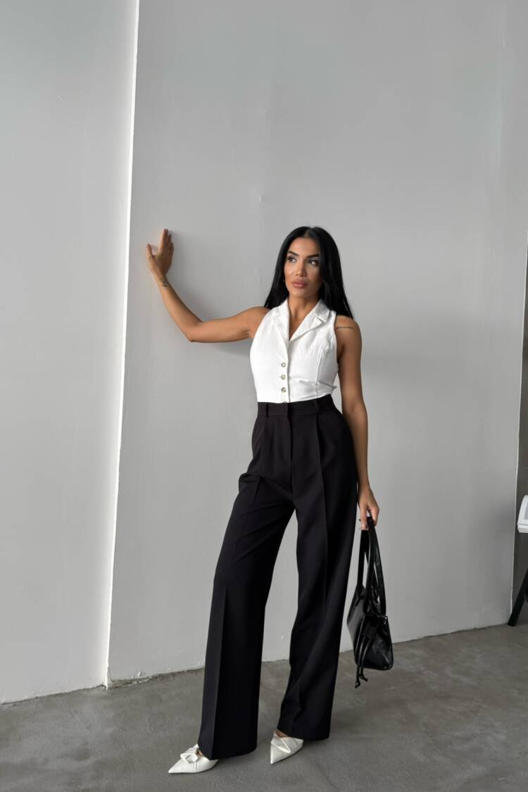 High Waist Tapered Carrot Pants