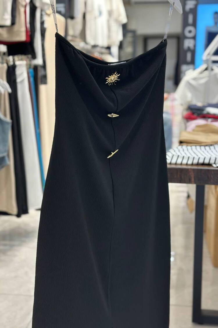 Elegant Slip Dress With Cowl Neck