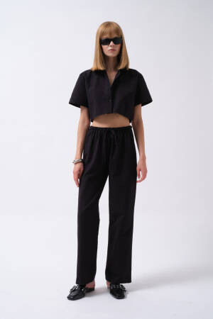 Tapered Carrot Pants