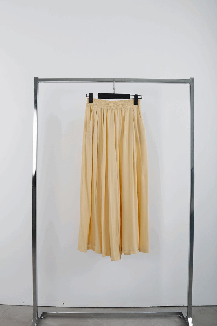 Beige Palazzo Pants Wide Leg High Waist Pull On - Brand: Cream Rouge - Women & Kids, Baby Clothes Wholesale - Globality Store