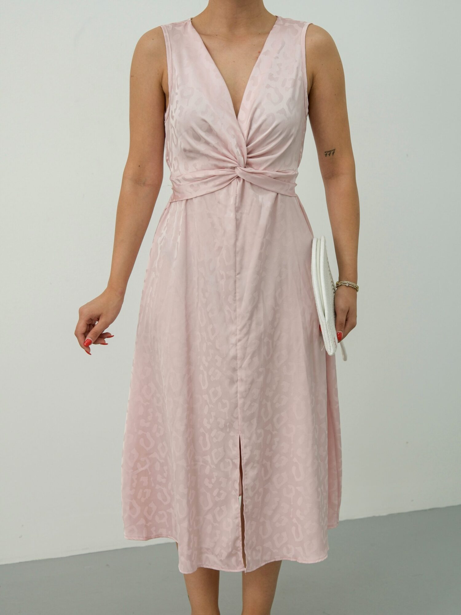 Wrap Dress With Animal Print And Plunging Neck - Brand: STEPS - Women & Kids, Baby Clothes Wholesale - Globality Store