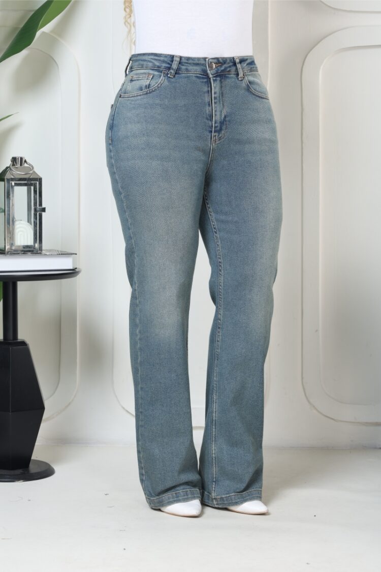 Casual Mom Jeans High Waist Straight Leg - Brand: XLove - Women & Kids, Baby Clothes Wholesale - Globality Store