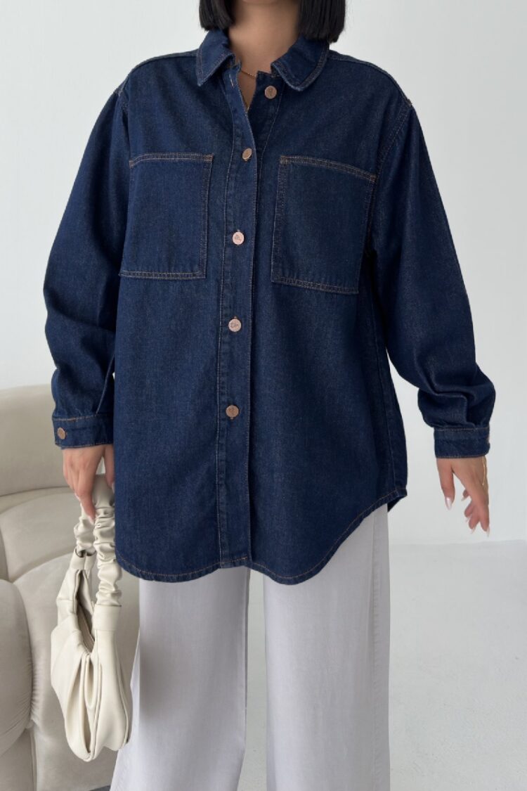 Casual Oversized Buttoned Shirt - Brand: XLove - Women & Kids, Baby Clothes Wholesale - Globality Store