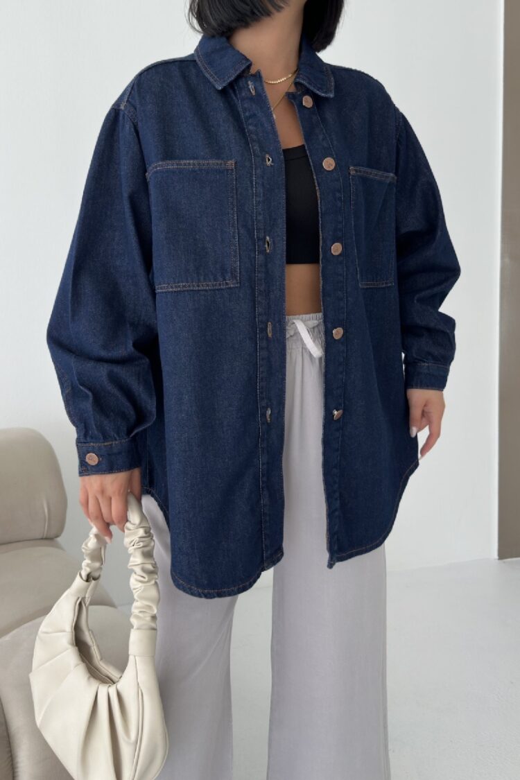 Casual Oversized Buttoned Shirt
