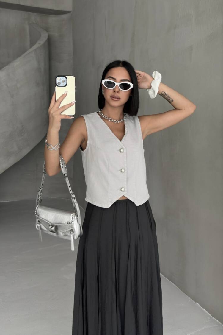 Beige Casual Elegant Formal Vest