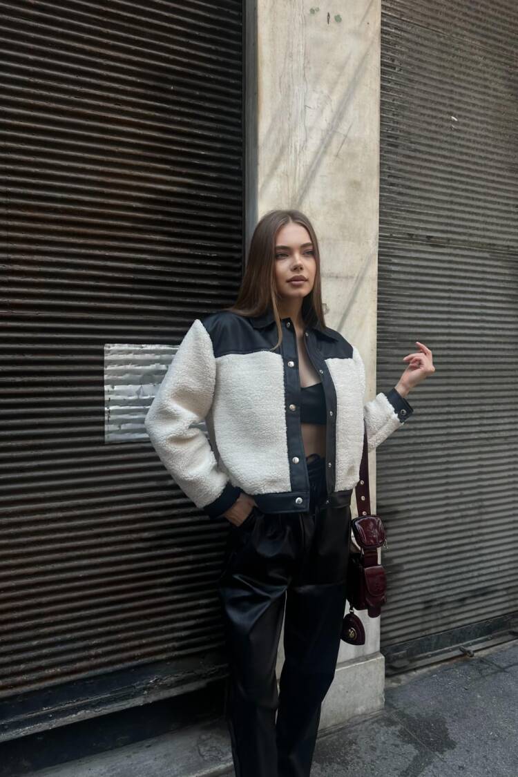 Black Casual Overshirt Jacket