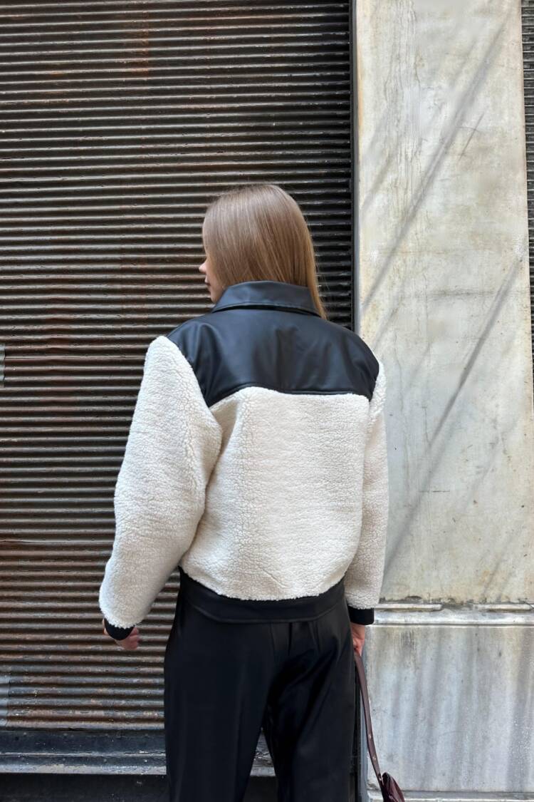 Black Casual Overshirt Jacket