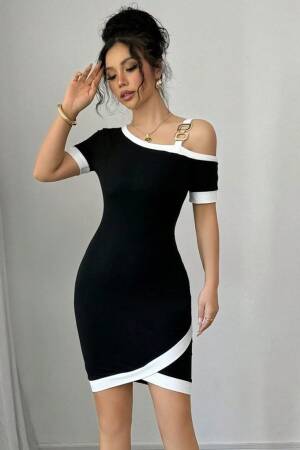 Black Sexy Elegant Bodycon Mini Dress