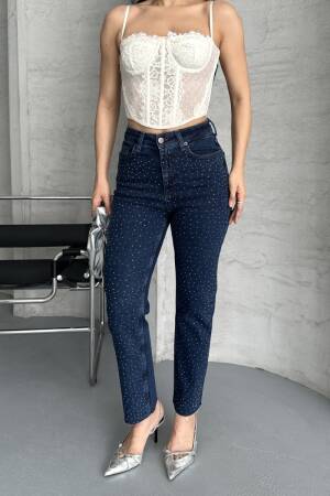 Sexy Casual Streetwear Glam Mom Jeans