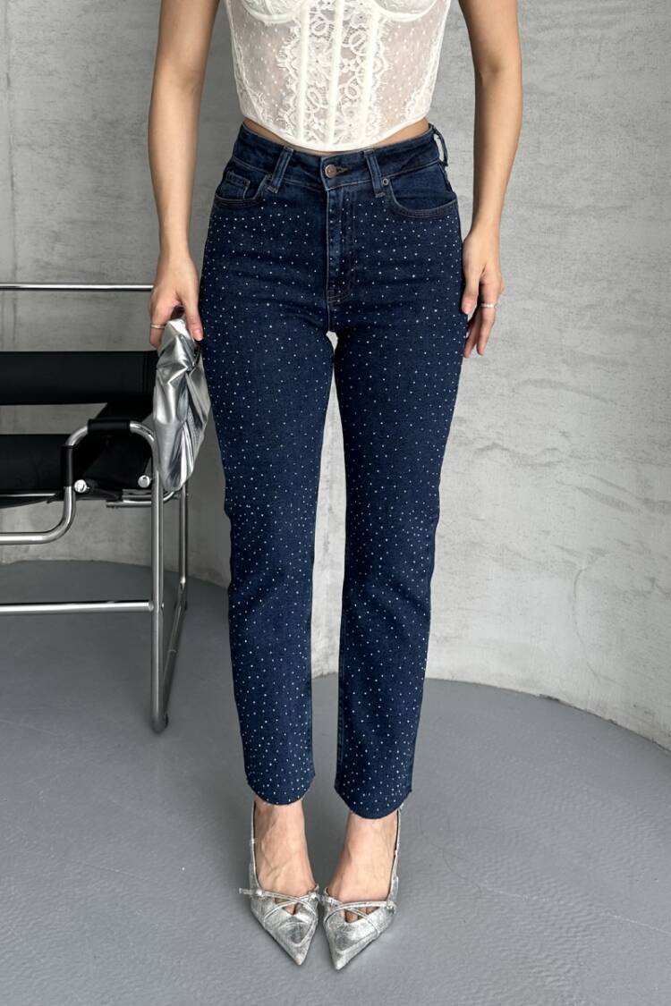 Sexy Casual Streetwear Glam Mom Jeans