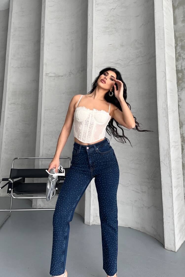 Sexy Casual Streetwear Glam Mom Jeans