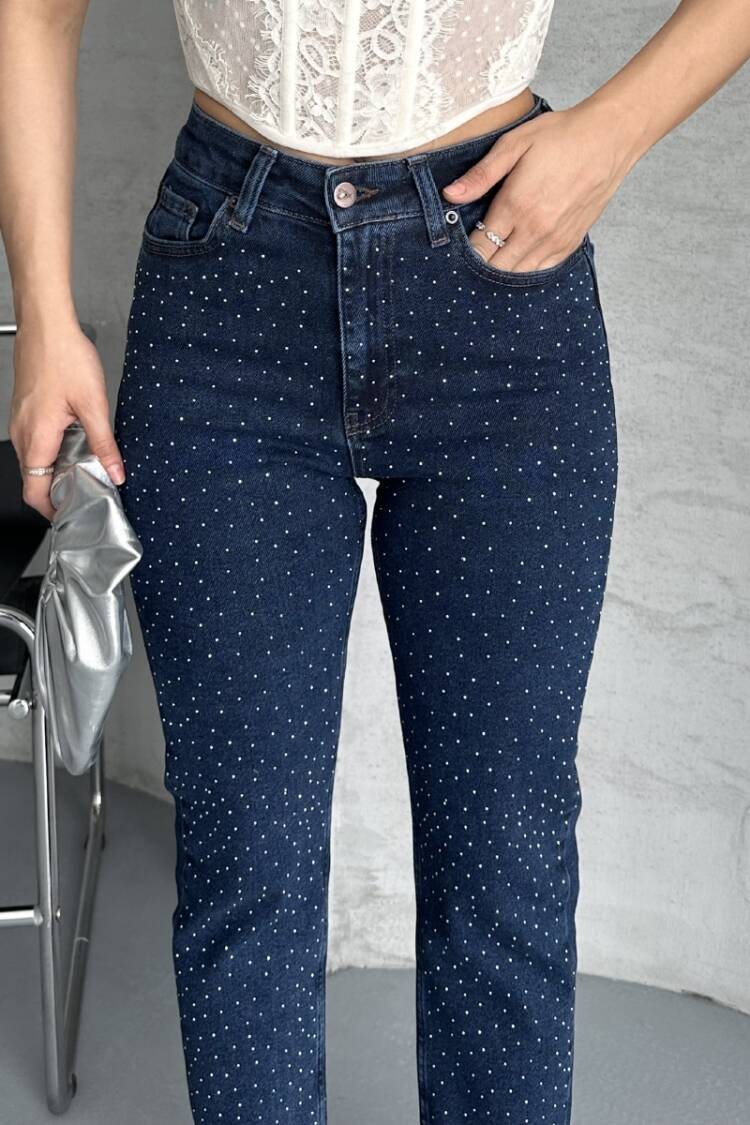 Sexy Casual Streetwear Glam Mom Jeans